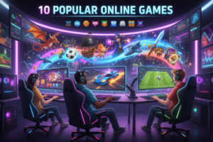 10 משחקי און ליין נפוצים
